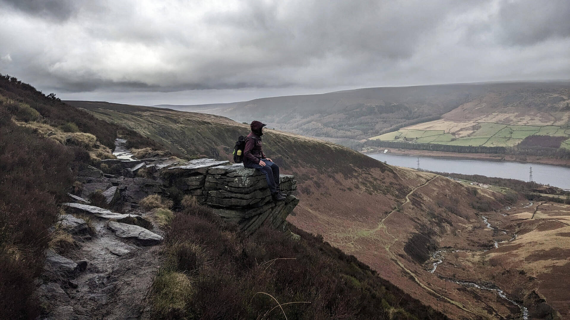 A meditation teacher practicing within nature
